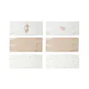 NATTOU Lot de tours de lit – Protège-tête bébé – 20x20 cm – 6 pièces