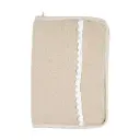 FanFan Protège carnet de santé – Avec fermeture éclair – Housse de protection documents bébé – Beige