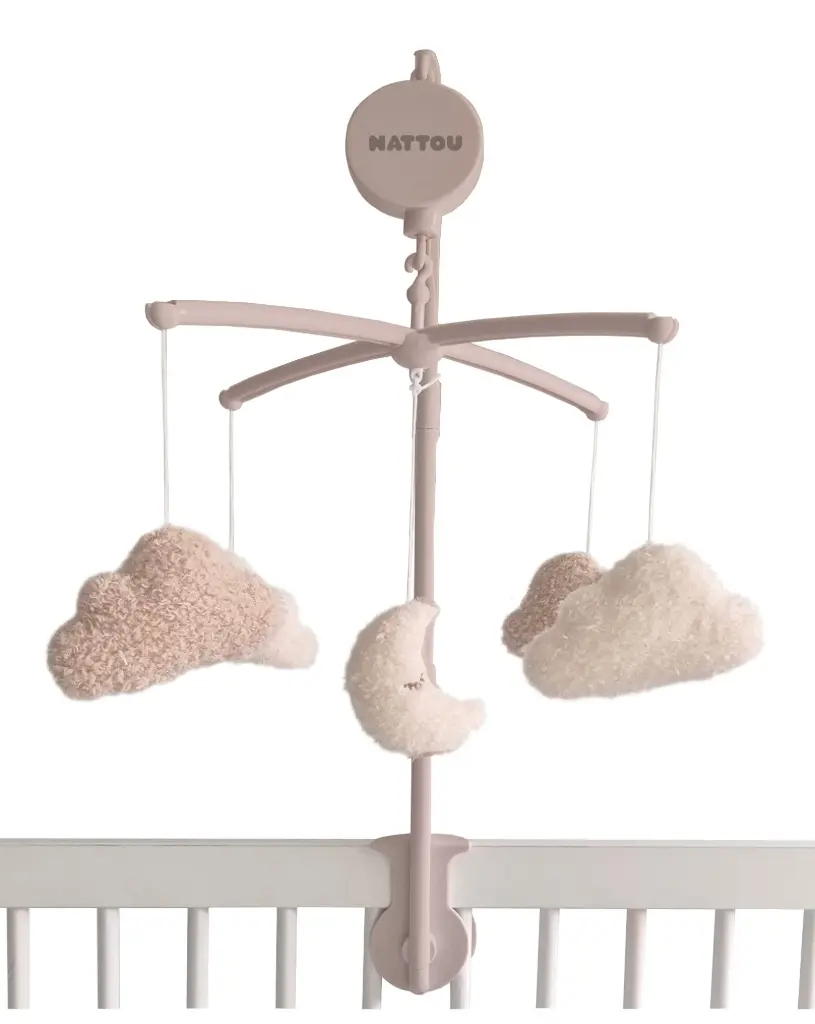 Mobile Musical Bébé Lune Nuage TEDDY