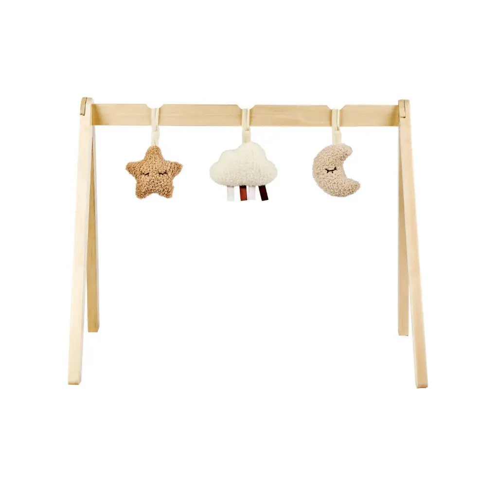 Arche de jeu bébé en bois – 60 x 48 cm –