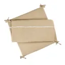 Tour de lit coton tétra – Sable – 60/70 cm