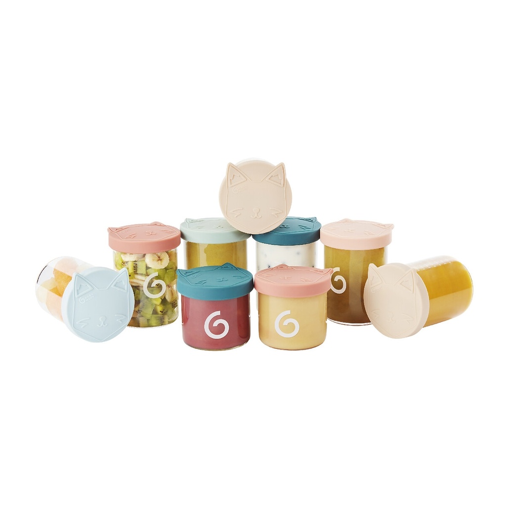Lot de 12 Babybols - Contenants repas pour bébé