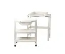PERICLES Table à langer + baignoir lola dune beige