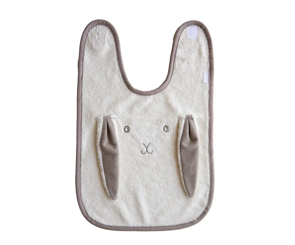 Bavoir à velcro (large)