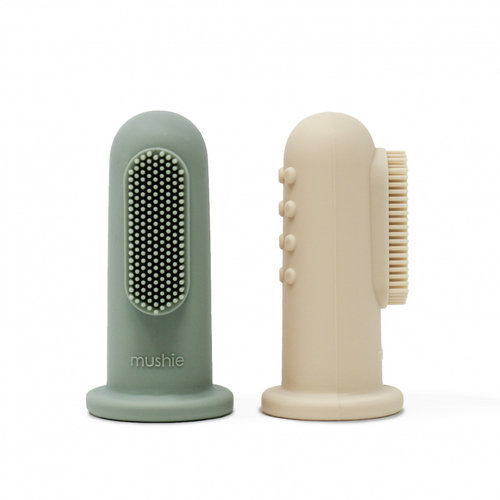MUSHIE Brosse à dents de doigt