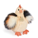 Peluche poule "Poulette" - Beige - 20 cm
