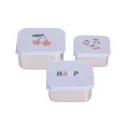 LASSIG Boîtes à goûter enfants (Lot de 3)