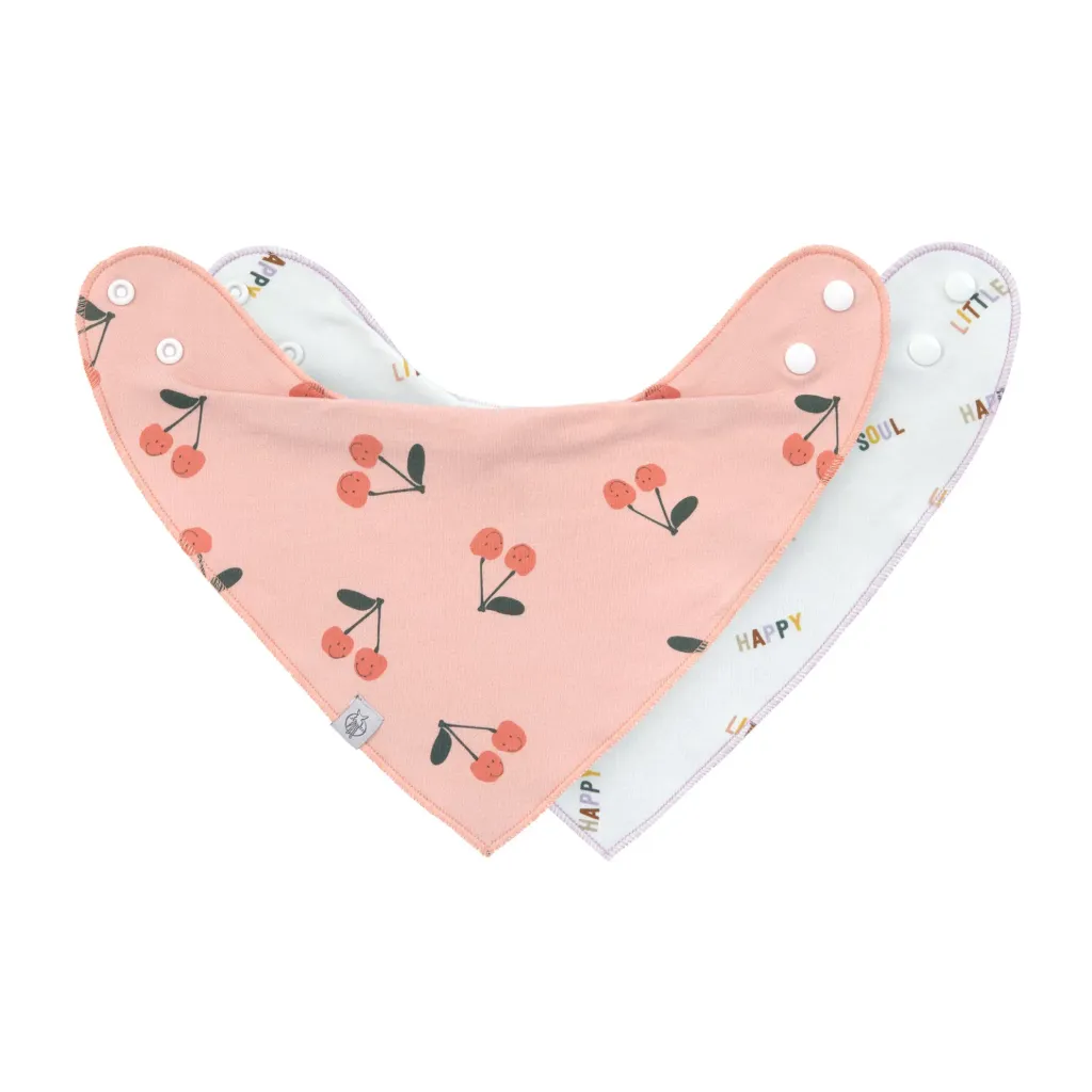 Bandanas Bébé (2 pcs) (Rose)
