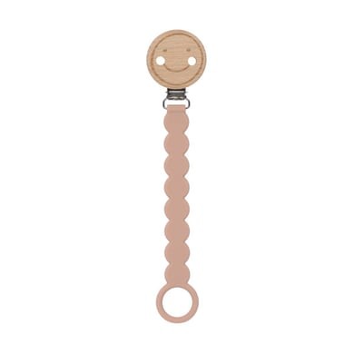 LASSIG Attache tétine silicone (Rose)