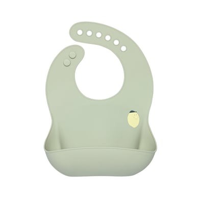 LASSIG Bavoir silicone collecteur
