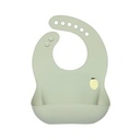 LASSIG Bavoir silicone collecteur