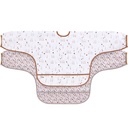 Bavoirs manches longues avec poche (2pcs)