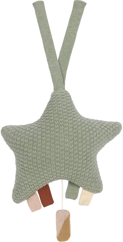 LASSIG Peluche musicale tricotée