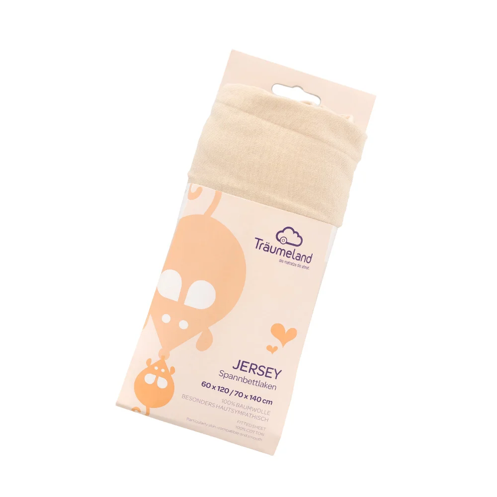 Draps housse JERSEY 60x120 70x140