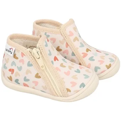 BELLAMY Chaussons coeurs