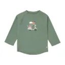 LASSIG T-shirt de bains à manches longues enfants (anti-UV) - Chien, Vert