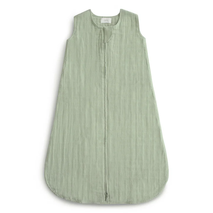 MUSHIE Sac de couchage en coton biologique 0-6 mois (Vert)
