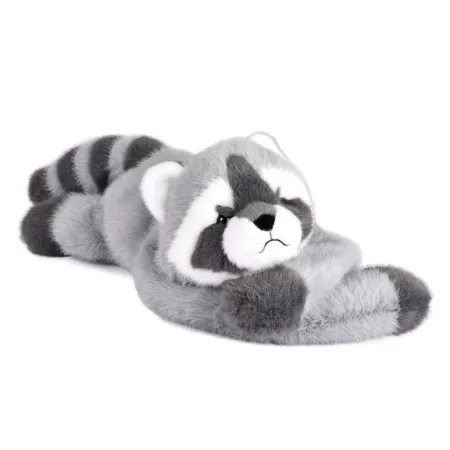 Peluche lestée raton laveur gris - 50 cm - Podcoll