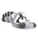Peluche lestée raton laveur gris - 50 cm - Podcoll