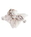 DOUDOU&COMPAGNIE Doudou plat Ours Collector taupe - 24 cm
