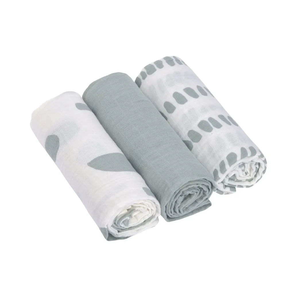 LASSIG Lange mousseline bébé M (3 pcs)