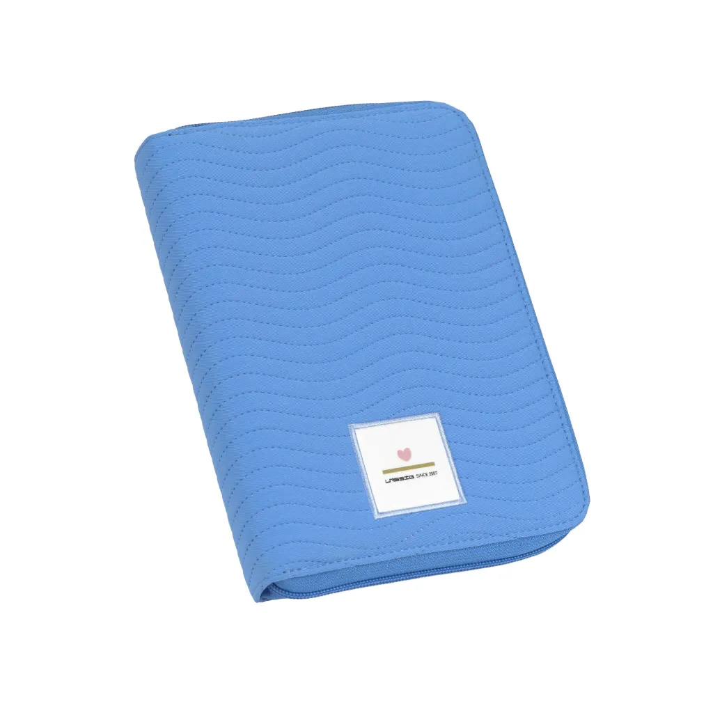 LASSIG Pochette carnet de santé, bleu