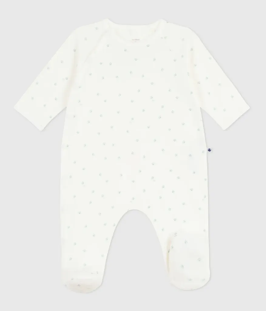 PETIT BATEAU Pyjama bébé en coton imprimé empreinte