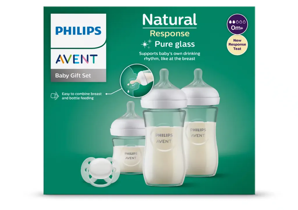 AVENT Coffret cadeau nouveau-né en verre