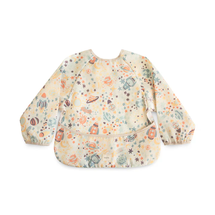 MUSHIE Bavoir longues manches (espace)