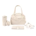 DOOMOO Fluffy - Sac à langer crème