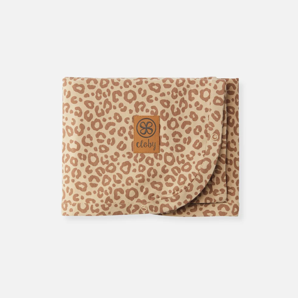 CLOBY Couverture UV – UPF 50+ (léopard)