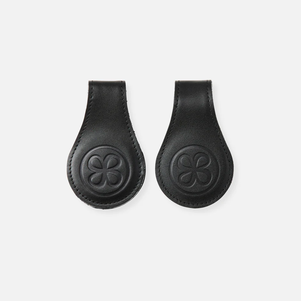 CLOBY Clips pour couverture – Noir (cuir)