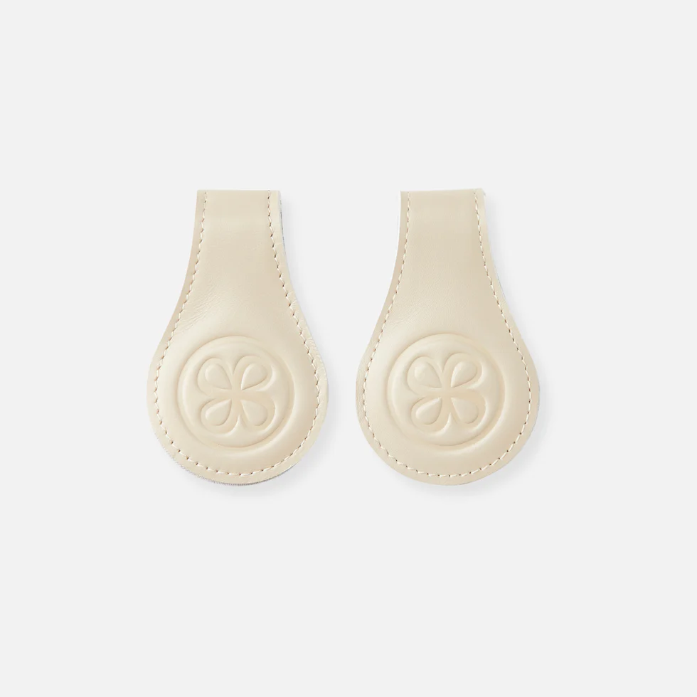 CLOBY Clips pour couverture – Beige (cuir)