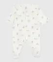 PETIT BATEAU Pyjama bébé en tubique imprimé ourson