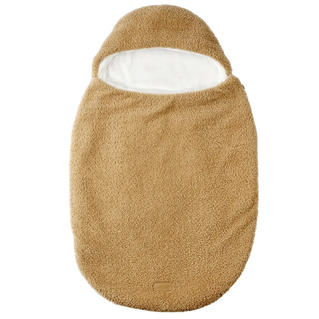 NATTOU Nid bébé écru – Petit nid douillet – Pour siège auto et poussette