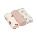 LASSIG Langes tétra bio coton (3 pcs) 60 x 60 cm