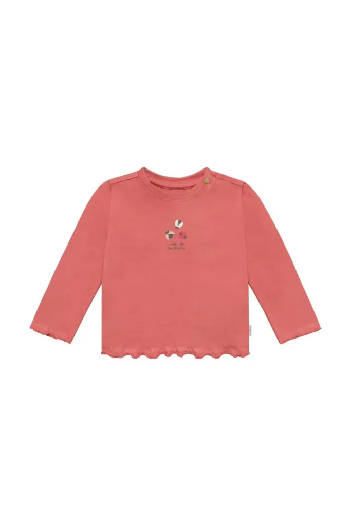 Noppies Baby T-shirt manches longues - Dusty Cedar