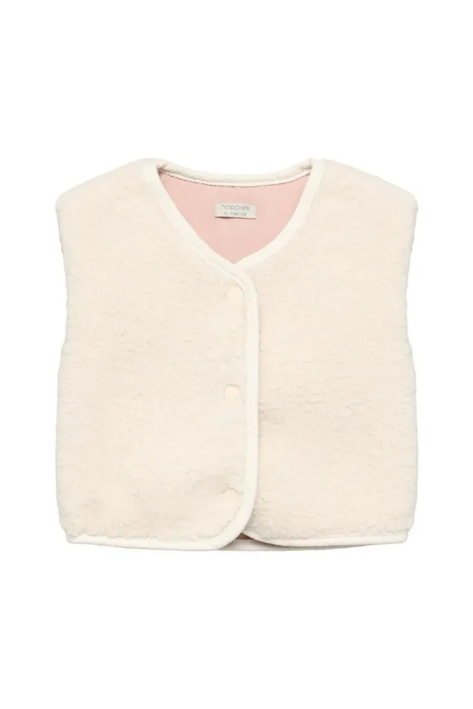 NOPPIES Baby Veste sans manches - Whitecap Gray