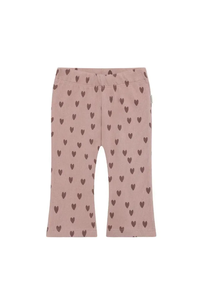 NOPPIES Legging flared all over print - Adobe Rose