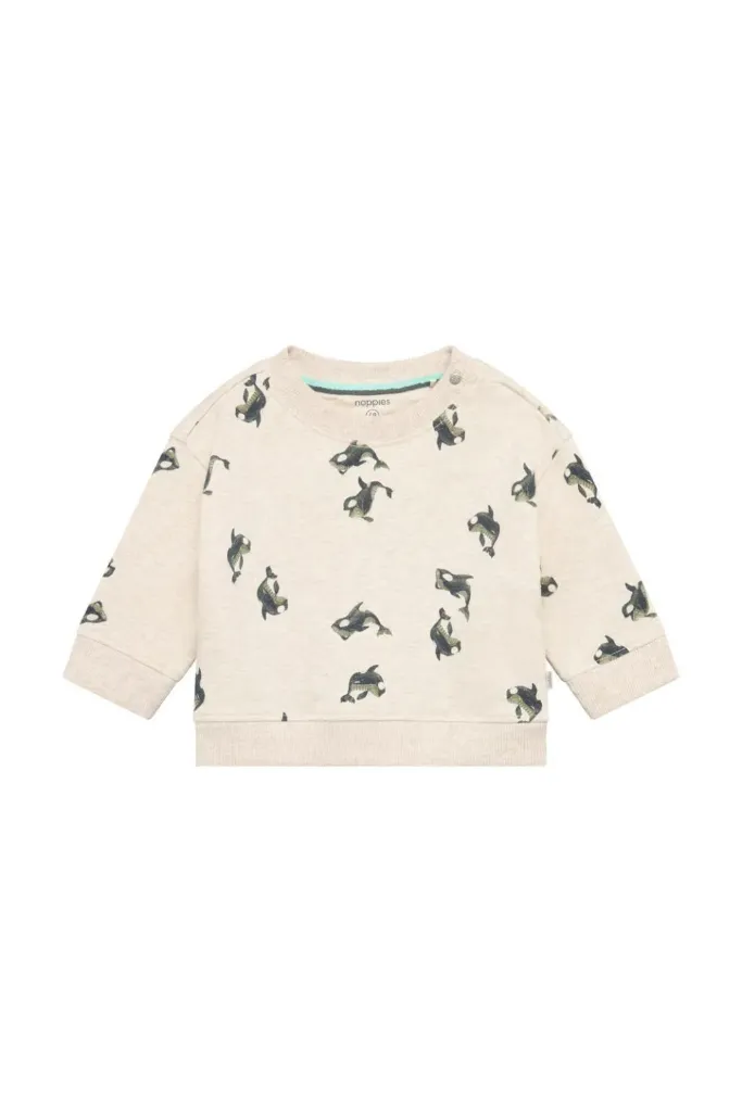 NOPPIES Sweat - sand melange