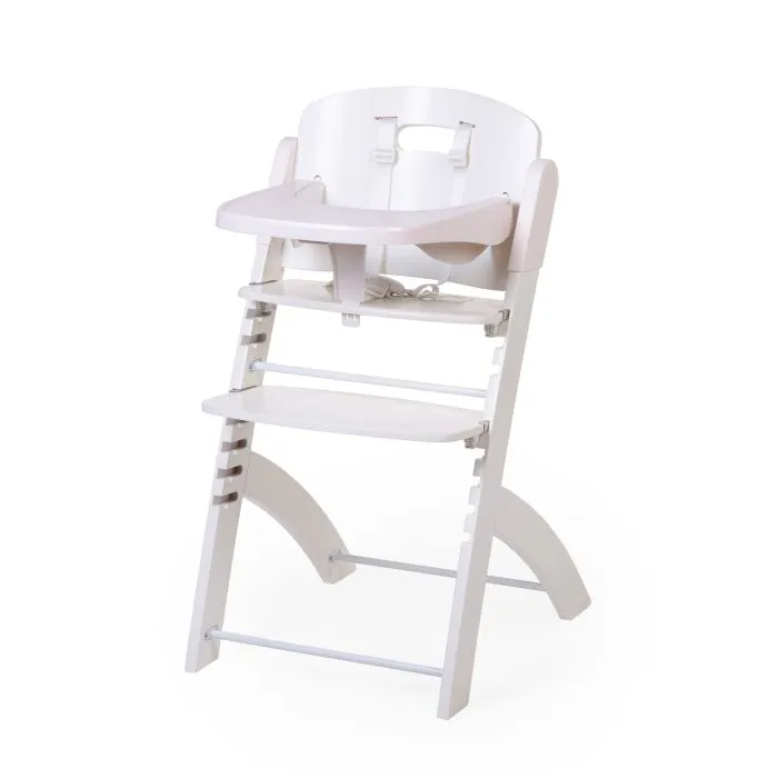 CHILDHOME- EVOSIT Chaise Evolutive + Tablette - Blanc