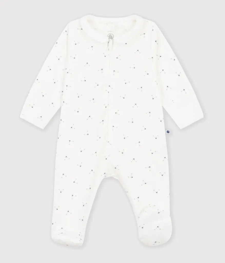 PETIT BATEAU Pyjama bébé en coton imprimé à fleurs