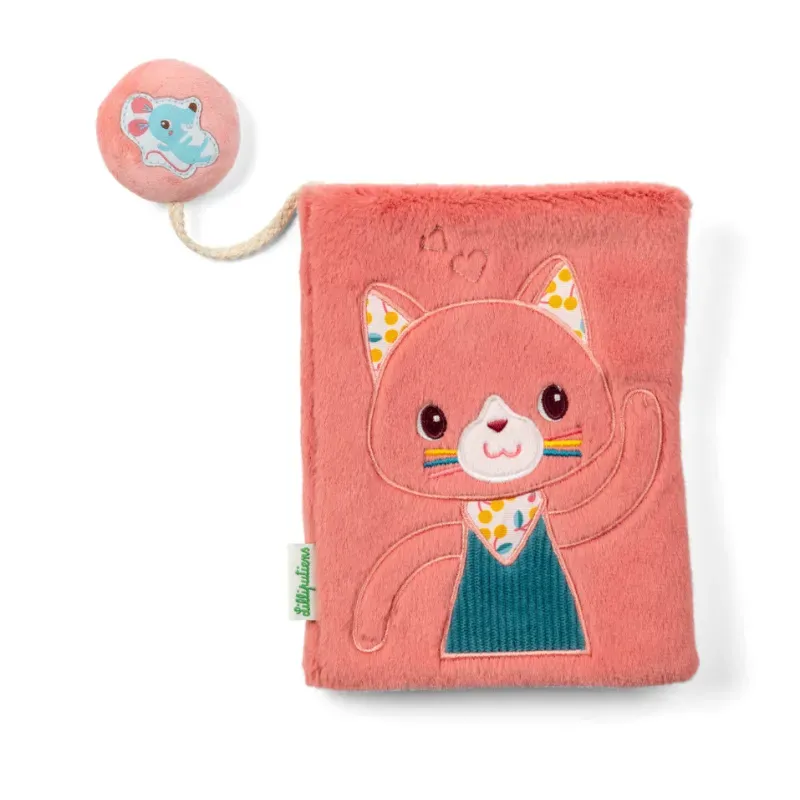 LILLIPUTIENS Album photo en tissu Jeanne le chat