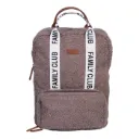 CHILDHOME Family Club Signature Sac a Dos - Teddy Brun Doux