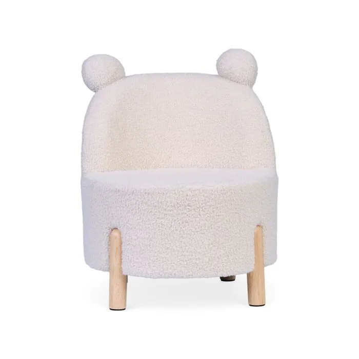 CHILDHOME Chaise d'enfant teddy ecru
